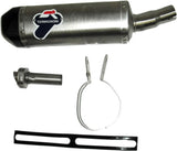 Terminale Di Scarico Senza Omologazione Suono Relevance Carbonio Coppa Acciaio Inox - Termignoni Compatibile Con Kawasaki Ninja 300 R (2012-2017)