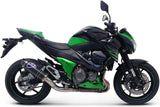Terminale Di Scarico Con Omologazione Suono Relevance Carbonio Coppa Carbonio - Termignoni Compatibile Con Kawasaki Z 800 (2013-2017)