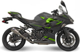 Terminale Di Scarico Senza Omologazione Suono Gp2R-Rht Titanio Coppa Alluminio - Termignoni Compatibile Con Kawasaki Z 400 (2018-2020)