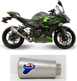 Terminale Di Scarico Senza Omologazione Suono Gp2R-R Acciaio Inox - Termignoni Compatibile Con Kawasaki Z 400 (2018-2020)