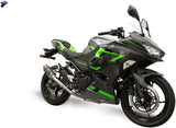Terminale Di Scarico Senza Omologazione Suono Gp Carbonio - Termignoni Compatibile Con Kawasaki Ninja 400 (2018-2020)