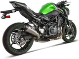 Terminale Di Scarico Senza Omologazione Suono Relevance Titanio Coppa Carbonio - Termignoni Compatibile Con Kawasaki Z 900 (2017-2020)