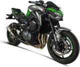 Terminale Di Scarico Senza Omologazione Suono Gp2R-Rht Titanio Coppa Alluminio - Termignoni Compatibile Con Kawasaki Z 900 (2017-2020)