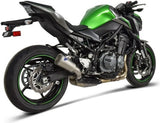 Terminale Di Scarico Senza Omologazione Suono Gp2R-R Acciaio Inox - Termignoni Compatibile Con Kawasaki Z 900 (2017-2020)
