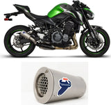 Terminale Di Scarico Senza Omologazione Suono Gp2R-R Acciaio Inox - Termignoni Compatibile Con Kawasaki Z 900 (2017-2020)
