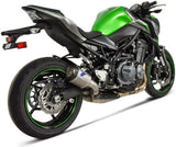 Terminale Di Scarico Senza Omologazione Suono Relevance D70 Titanio Coppa Carbonio - Termignoni Compatibile Con Kawasaki Z 900 (2017-2020)