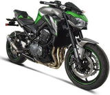 Terminale Di Scarico Senza Omologazione Suono Gp Carbonio - Termignoni Compatibile Con Kawasaki Z 900 (2017-2020)