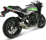 Terminale Di Scarico Senza Omologazione Suono Relevance Titanio Coppa Carbonio - Termignoni Compatibile Con Kawasaki Z 900 Rs (2018-2020)