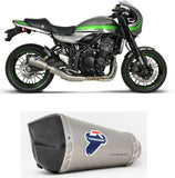Terminale Di Scarico Senza Omologazione Suono Relevance Titanio Coppa Carbonio - Termignoni Compatibile Con Kawasaki Z 900 Rs (2018-2020)