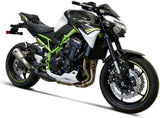 Terminale Di Scarico Senza Omologazione Suono Gp2R-Rht Titanio Coppa Alluminio - Termignoni Compatibile Con Kawasaki Z 900 (2020)