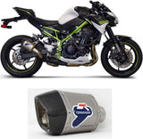 Terminale Di Scarico Senza Omologazione Suono Relevance D70 Titanio Coppa Carbonio - Termignoni Compatibile Con Kawasaki Z 900 (2020)