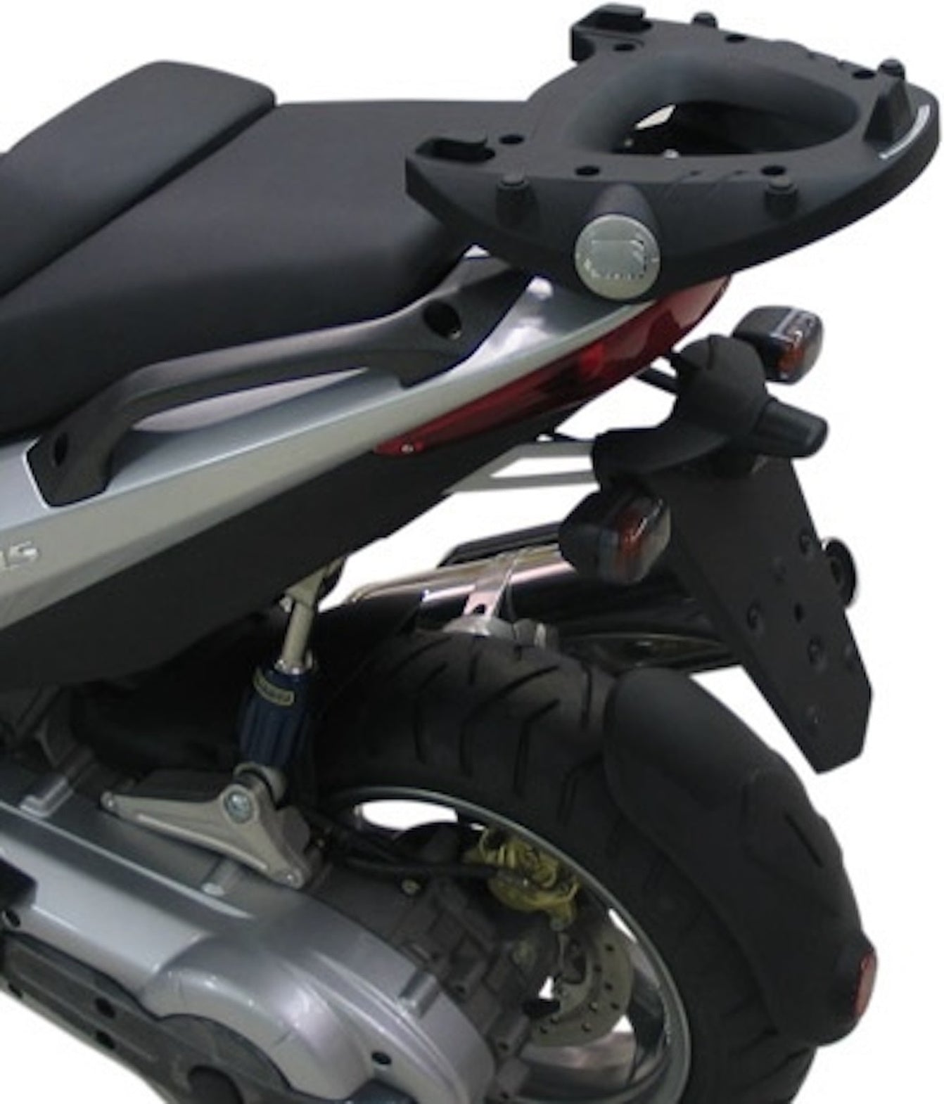 Top Case K42N 42 Lt + Rear-Rack Monolock - Kappa Moto Compatible With Gilera Nexus 500 (2005)