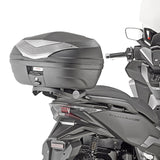 Top Case K29N 29 Lt + Rear-Rack Monolock - Kappa Moto Compatible With Honda Forza 125 Abs (2015-2018)