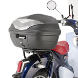 Valigia K30N 30 Lt + Attacco Posteriore Monolock - Kappa Moto Compatibile Con Honda Super Cub C125 (2018-2021)