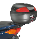 Top Case K30N 30 Lt + Rear-Rack Monolock - Kappa Moto Compatible With Yamaha Cignus X 125 (2004-2006)