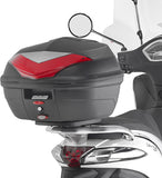 Rear Rack Monolock - Kappa Moto Compatible With Piaggio Liberty 150 - 200 (2002-2008)