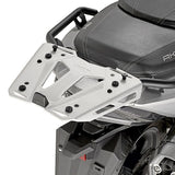 Top Case K30Nt 30 Lt + Rear-Rack Monolock - Kappa Moto Compatible With Kymco Ak 550 (2017-2022)