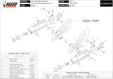 Doppio Terminale Di Scarico Non Catalizzato Con Omologazione Suono Suono Inox Carbonio - Mivv Compatibile Con Ktm 990 Supermoto R (2007-2013)
