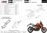 Tubo Di Raccordo Non Catalizzato - Mivv Compatibile Con Ktm Duke 1290 (2014-2019)