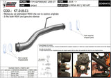 Tubo Di Raccordo Non Catalizzato - Mivv Compatibile Con Ktm 1290 Superduke Gt (2016-2024)