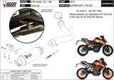 Non-Catalytic Connector Pipe - Mivv Compatible With Ktm 390 Duke (2017-2020)