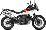 Terminale Di Scarico Con Omologazione Suono Dakar Inox - Mivv Compatibile Con Ktm 790 Adventure - R (2021-2024)