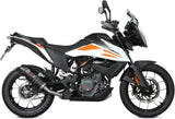 Terminale Di Scarico Con Omologazione Suono Oval Carbonio Carbonio - Mivv Compatibile Con Ktm 390 Adventure (2020-2024)