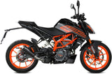 Exhaust Tip With Noise Certification X-M1 Steel Black - Mivv Compatible With Ktm 125 Duke (2021-2023)