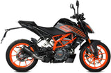 Terminale Di Scarico Non Catalizzato E Senza Omologazione Suono Mk3 Inox Nero - Mivv Compatibile Con Ktm 125 Duke (2021-2023)