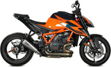Terminale Di Scarico Con Omologazione Suono Delta Race Inox Carbonio - Mivv Compatibile Con Ktm Duke 1290 (2020-2024)