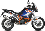 Terminale Di Scarico Con Omologazione Suono Speed Edge Titanio Carbonio - Mivv Compatibile Con Ktm 1290 Super Adventure - R - S - T (2021-2024)