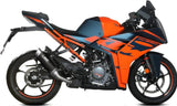 Terminale Di Scarico Con Omologazione Suono Gppro Carbonio - Mivv Compatibile Con Ktm Rc 390 (2021-2024)