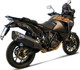 Terminale Di Scarico Con Omologazione Suono Carbonio T Coppa Carbonio - Termignoni Compatibile Con Ktm 1290 Super Adventure (2019-2020)