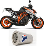 Terminale Di Scarico Senza Omologazione Suono Gp2R-R Acciaio Inox - Termignoni Compatibile Con Ktm 1290 Super Duke R (2017-2019)