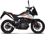 Terminale Di Scarico Senza Omologazione Suono Gp2R-R Acciaio Inox - Termignoni Compatibile Con Ktm 390 Adventure (2020-2021)