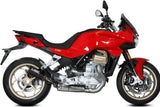 Terminale Di Scarico Con Omologazione Suono Gppro Carbonio - Mivv Compatibile Con Moto Guzzi V 100 Mandello 1000 (2022-2024)