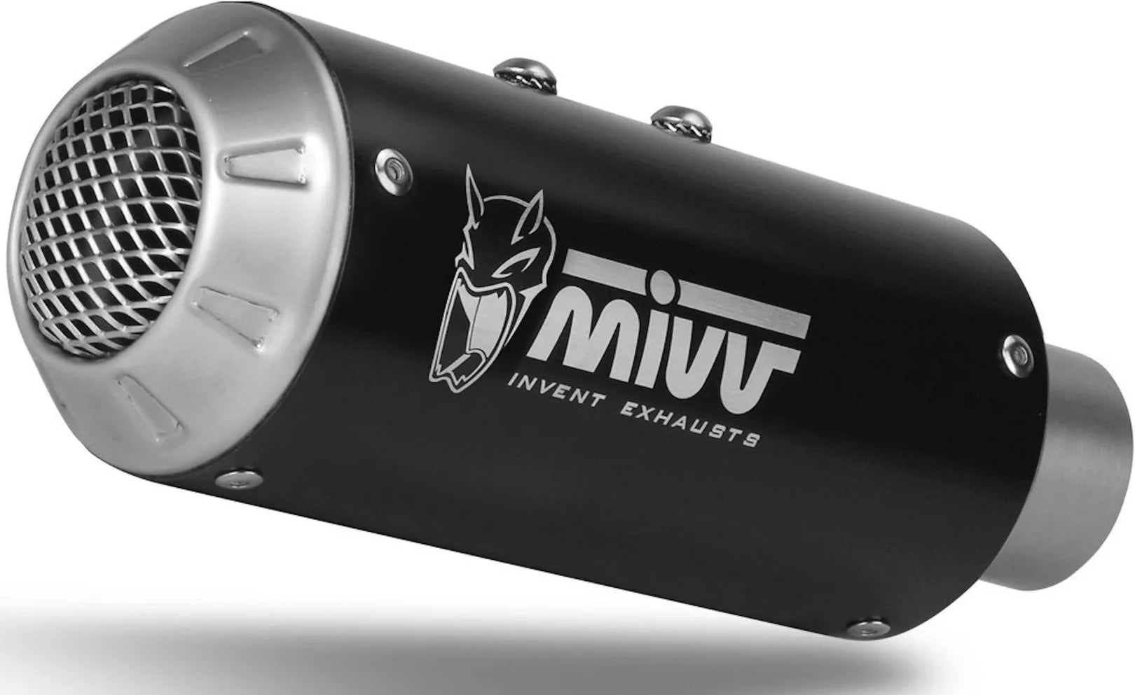 Terminale Di Scarico Non Catalizzato E Senza Omologazione Suono Mk3 Inox Nero - Mivv Compatibile Con Ktm 125 Duke (2017-2020)