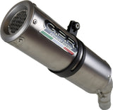 Complete Catalytic Exhaust System With Sound Certification M3 Stainless Steel - Gpr Compatible With Yamaha Yzf-R 125 Ie (2014-2016)