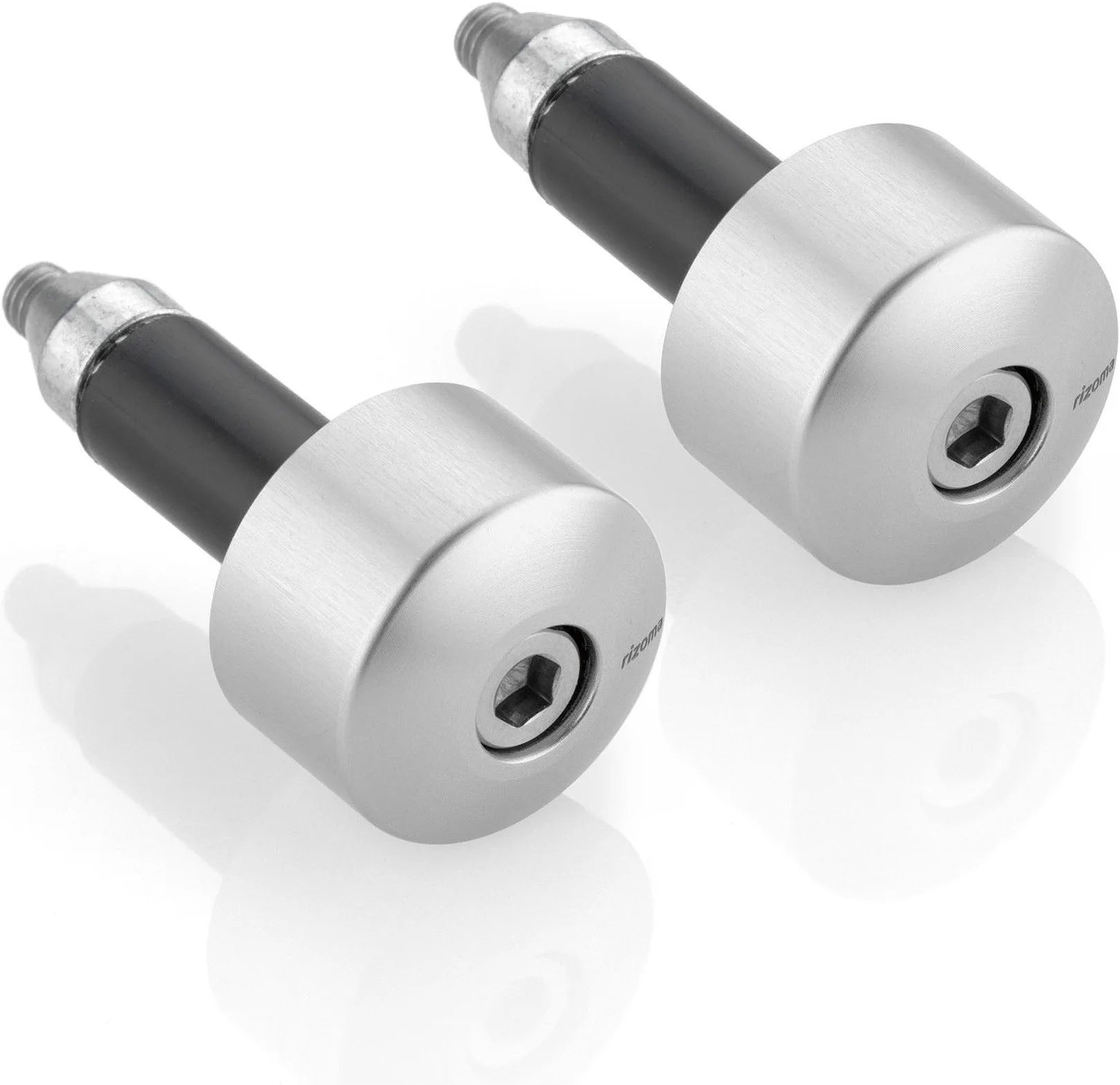 Coppia Terminali Manubrio Ma534A - Rizoma Compatibile Con Ducati Hypermotard 1100 (2007-2009)