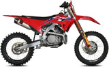 Terminale Di Scarico Con Omologazione Fim Str1 Titanio Carbonio - Mivv Compatibile Con Honda Crf 450 (2021-2024)