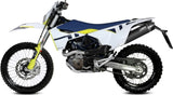 Terminale Di Scarico Catalizzato E Con Omologazione Suono Str1 Inox Nero - Mivv Compatibile Con Husqvarna 701 Enduro - Supermoto (2021-2024)