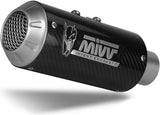 Exhaust Tip With Noise Certification Mk3 Carbon - Mivv Compatible With Bmw S 1000 R (2017-2020)