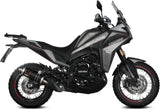 Terminale Di Scarico Non Catalizzato E Con Omologazione Suono Dakar Inox Nero - Mivv Compatibile Con Moto Morini X-Cape 649 (2021-2024)