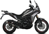 Terminale Di Scarico Con Omologazione Suono Dakar Inox Nero - Mivv Compatibile Con Moto Morini X-Cape 649 (2021-2024)