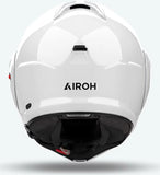 Casco Modulare Per Moto Airoh Mathisse Ii - Mth214 Thermoplastic Hrt Bianco Gloss Color Taglia S