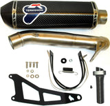 Terminale Di Scarico Senza Omologazione Suono Relevance Carbonio Coppa Carbonio - Termignoni Compatibile Con Mv Agusta F3 675 (2012-2020)