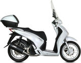 Impianto Di Scarico Completo Non Catalizzato E Con Omologazione Suono Mover Inox Nero - Mivv Compatibile Con Honda Sh 150 (2013-2016)
