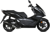 Impianto Di Scarico Completo Catalizzato E Con Omologazione Suono Mover Inox Nero - Mivv Compatibile Con Honda Pcx 125 (2021-2024)