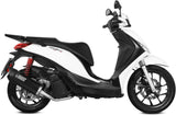 Impianto Di Scarico Completo Non Catalizzato E Senza Omologazione Suono Mover Inox Nero - Mivv Compatibile Con Piaggio Medley 125 S (2021-2024)