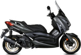 Impianto Di Scarico Completo Non Catalizzato E Senza Omologazione Suono Mover Inox Nero - Mivv Compatibile Con Yamaha X-Max 125 (2021-2024)